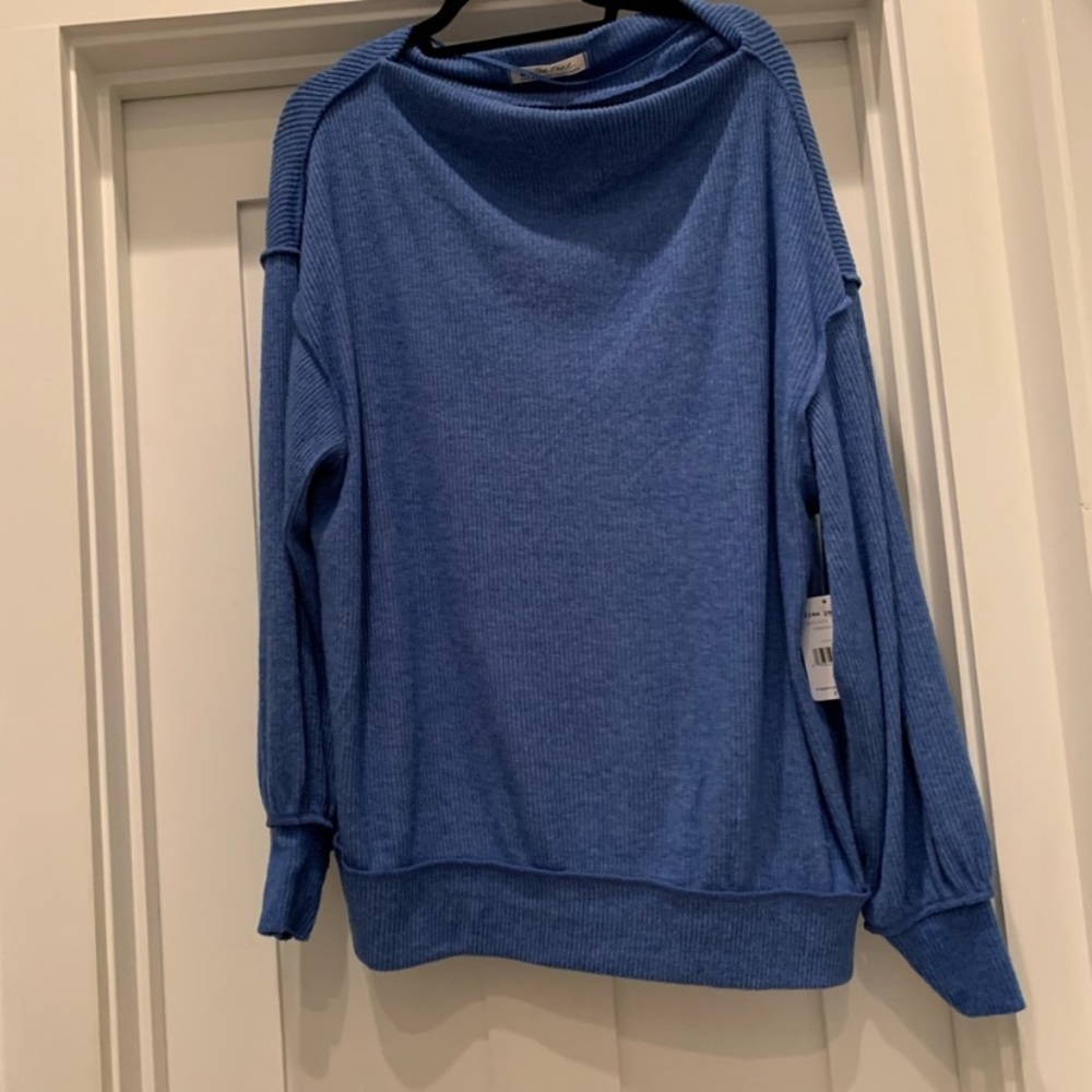 ❤️Free People We The Free Main Squeeze Sweater Top - Picture 3 of 4